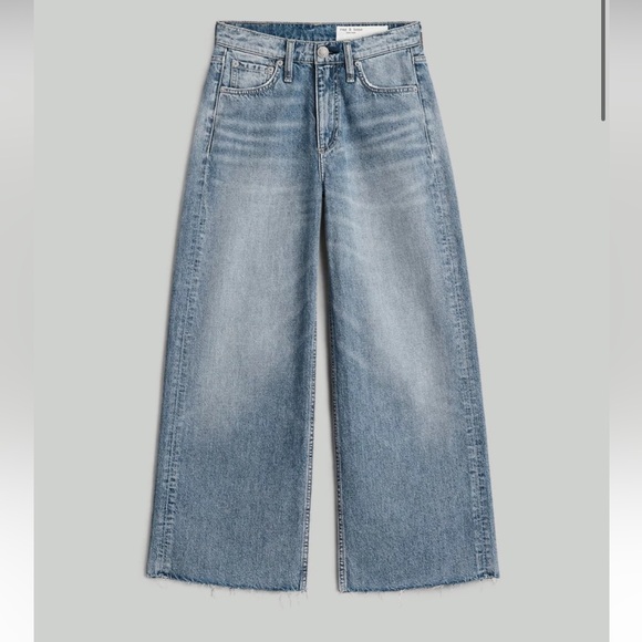 rag & bone Denim - NWT Rag & Bone Featherweight Andi High Waist Ankle Wide Leg Jeans 30